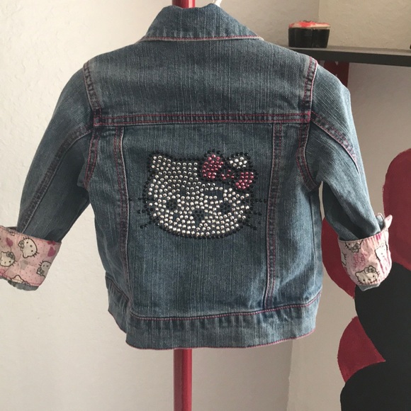 Hello Kitty jean jacket - Picture 2 of 2